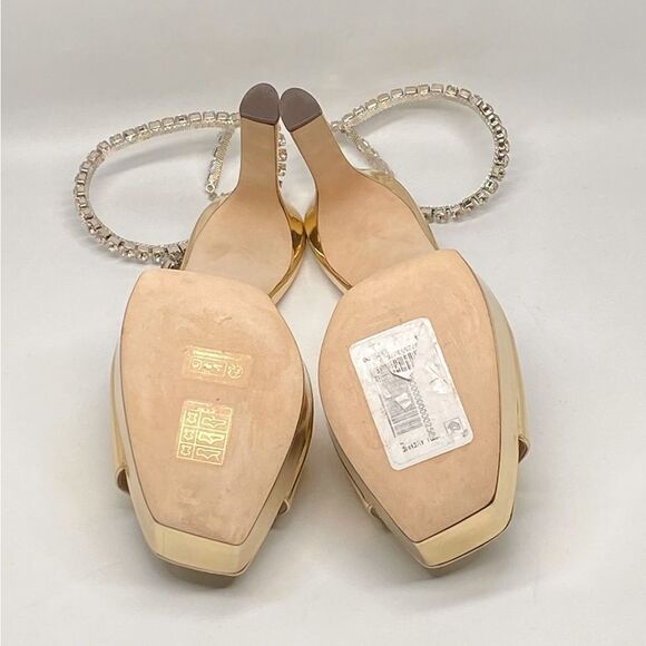 Jimmy Choo Saeda 125MM Platform Sandals size 38.5 - Picture 11 of 12